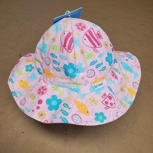 I Play Bucket Sun Hat 0-6M Pink
